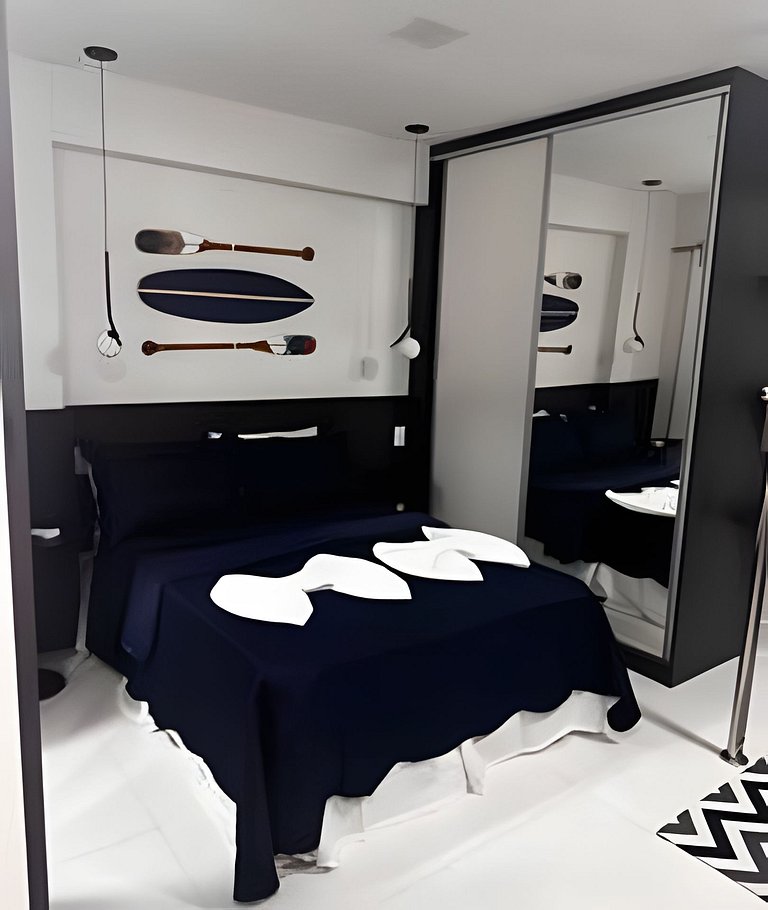 "Studio Vista Mar Aconchegante Wi-Fi turbo e Netflix – Salva