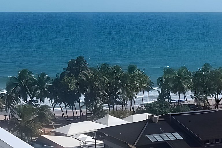 Vista Para o Mar no 8º Andar conforto e Charme 807