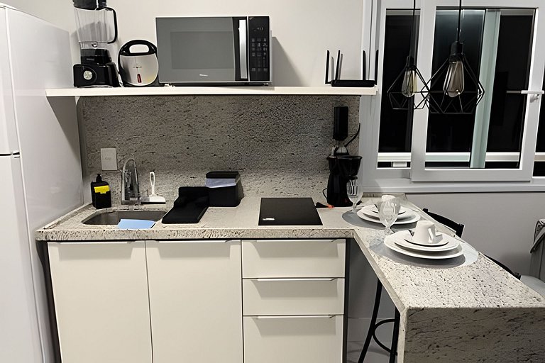 Vista Para o Mar no 8º Andar conforto e Charme 807