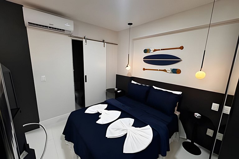 “Studio com vista mar, Wi-Fi turbo e Netflix – Salvador”