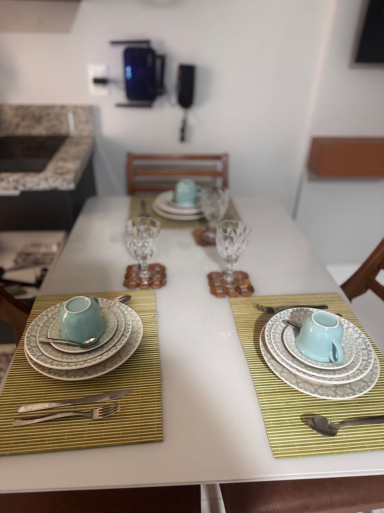 Lindo e Confortável Vista Mar Wi-Fi turbo e Netflix – Salvad