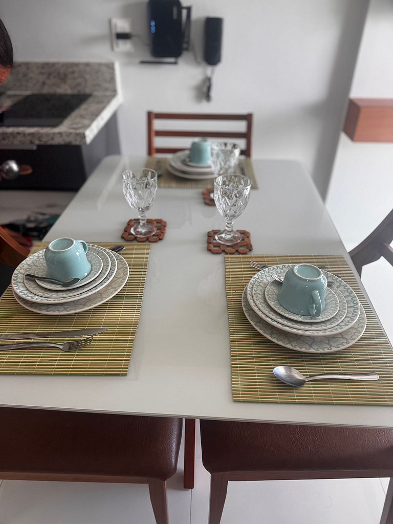 Lindo e Confortável Vista Mar Wi-Fi turbo e Netflix – Salvad