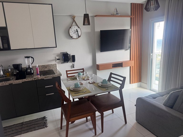 Lindo e Confortável Vista Mar Wi-Fi turbo e Netflix – Salvad