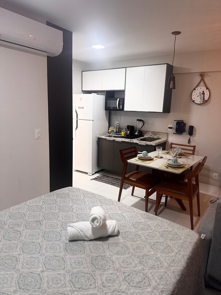 Lindo e Confortável Vista Mar Wi-Fi turbo e Netflix – Salvad