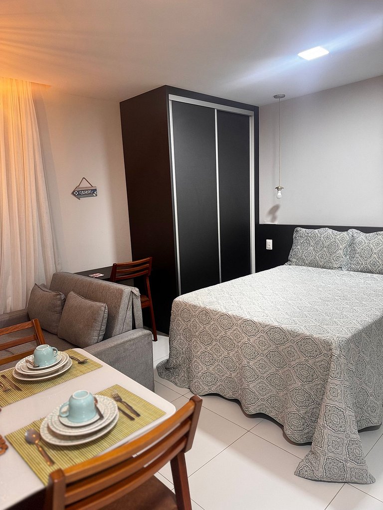 Lindo e Confortável Vista Mar Wi-Fi turbo e Netflix – Salvad