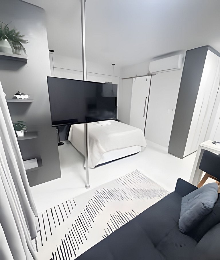 809 Studio Ideal Para Férias e Negócios Vista Mar.