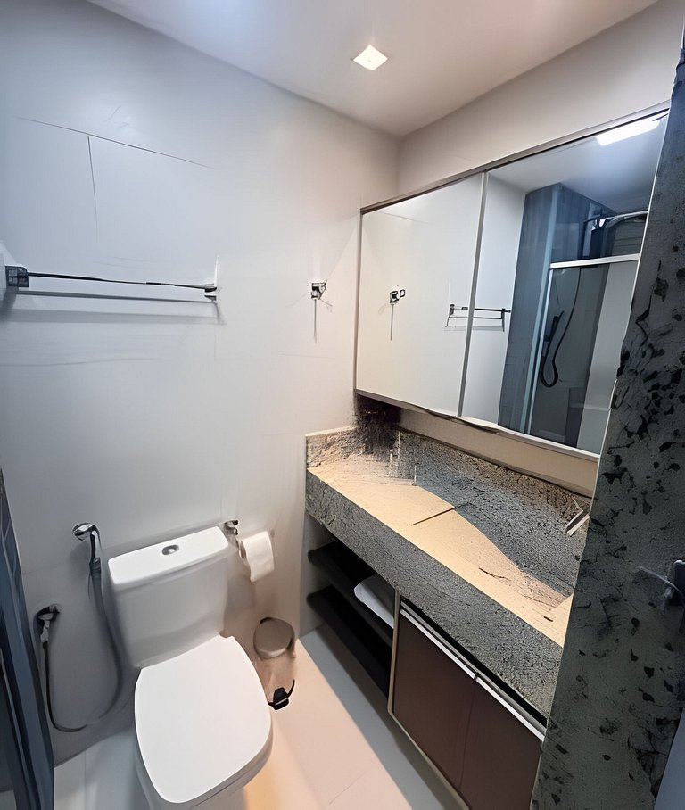 809 Studio Ideal Para Férias e Negócios Vista Mar.