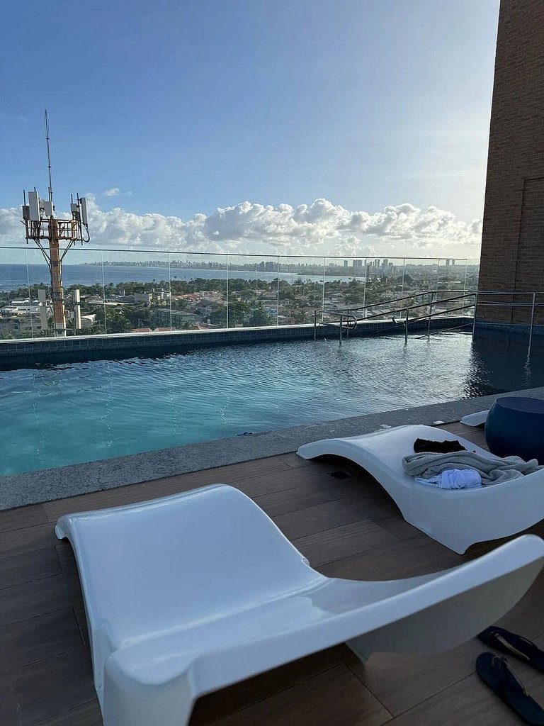 502 Vista Mar Aconchegante Wi-Fi turbo e Netflix – Salvador